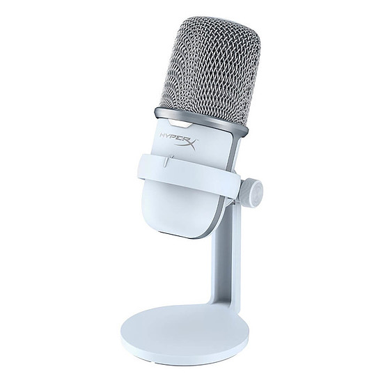 Microphone HyperX Solocast - Blanc