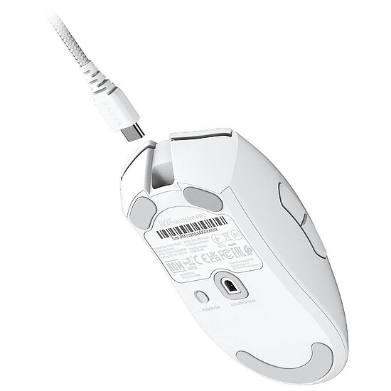 Souris PC Razer DeathAdder V3 Pro - Blanc - Autre vue