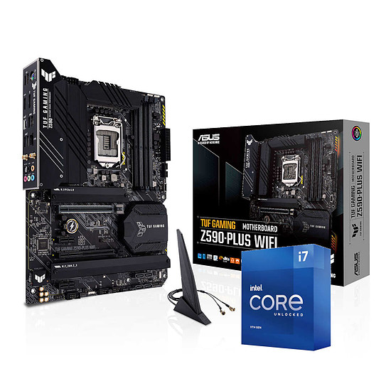 Kit upgrade PC Intel Core i7 11700K - Asus Z590