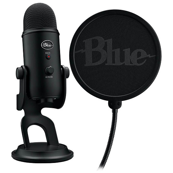 Microphone Blue Microphones Yeti Game Streaming Kit Blackout