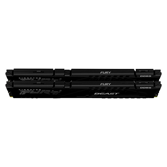 Mémoire RAM Kingston Fury Beast - 2 x 16 Go (32 Go) - DDR5 5600 MHz - CL36 - Autre vue
