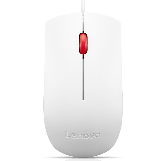 Souris PC Lenovo Essential Mouse - Blanc
