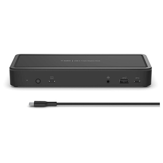 Station d'accueil PC portable Belkin Station Double écrans HDMI, DP 65W, Windows 10 et ChromeBook - Autre vue
