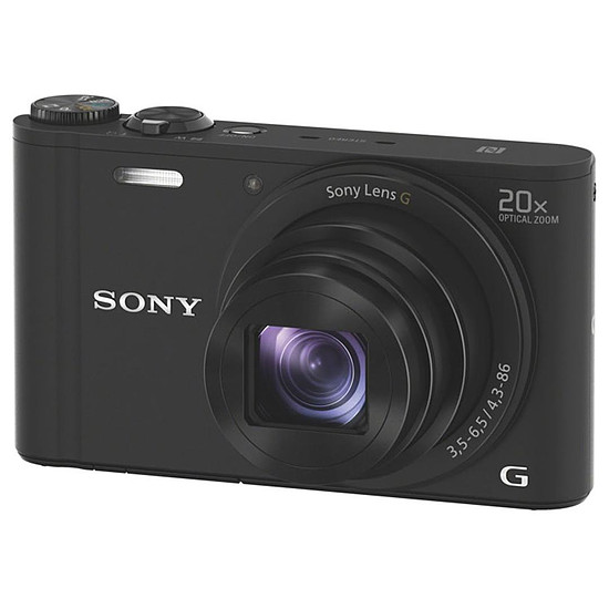 Appareil photo compact ou bridge Sony CyberShot DSC-WX350 Noir