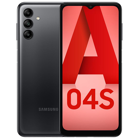 Smartphone et téléphone mobile Samsung Galaxy A04s (Noir) - 32 Go - 3 Go