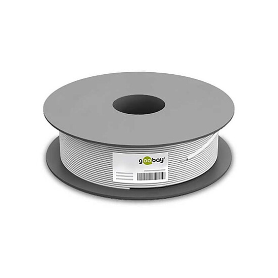 Câble RJ45 Goobay Câble Réseau Cat 6 U/UTP 100 m (Gris) - Autre vue