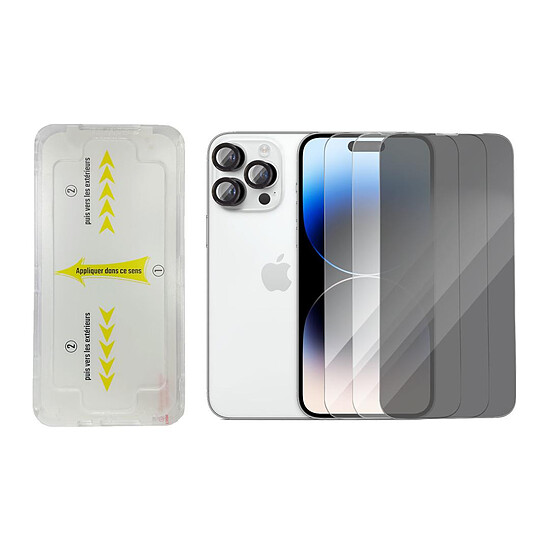 Protection d'écran INOVu Safe Pack - iPhone 14 Pro Max - Autre vue