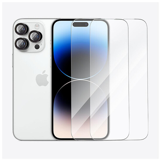 Protection d'écran INOVu Safe Pack - iPhone 14 Pro Max - Autre vue