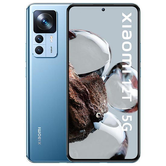 Smartphone Xiaomi 12T 5G (Bleu) - 256 Go