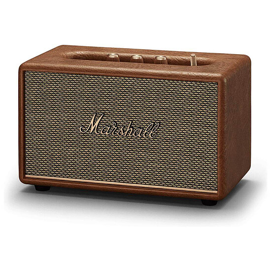 Enceinte sans fil Marshall Acton III Marron - Enceinte compacte  - Autre vue