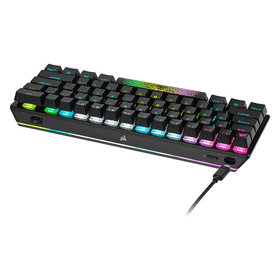 Clavier PC Corsair K70 RGB Pro Mini Wireless - Cherry MX Red - Autre vue