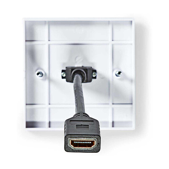 Accessoires HDMI Nedis Boîtier de montage mural HDMI avec port unique (montage encastré) - Autre vue