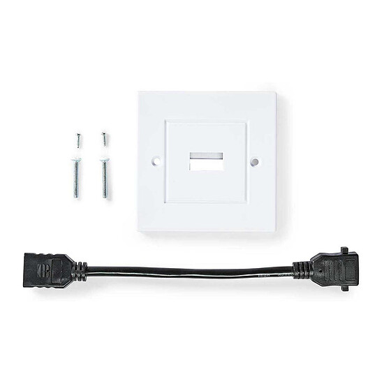 Accessoires HDMI Nedis Boîtier de montage mural HDMI avec port unique (montage encastré) - Autre vue