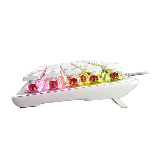 Clavier PC Roccat Vulcan II Mini Linear - Roccat Titan II Optical Red - Blanc - Autre vue
