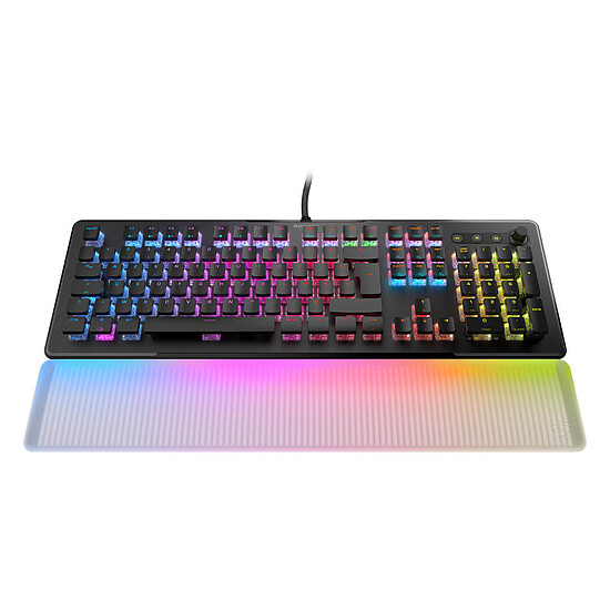 Clavier PC Roccat Vulcan II Max Linear - Roccat Titan II Optical Red - Noir