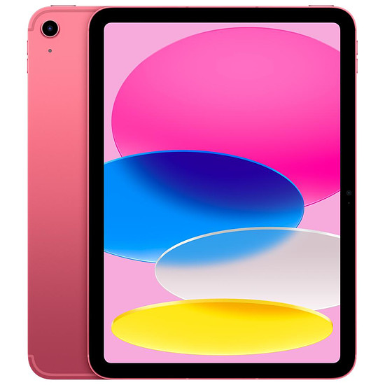 Tablette Apple iPad  Wi-Fi + Cellular 10.9 - 64 Go - Rose (10 ème génération)