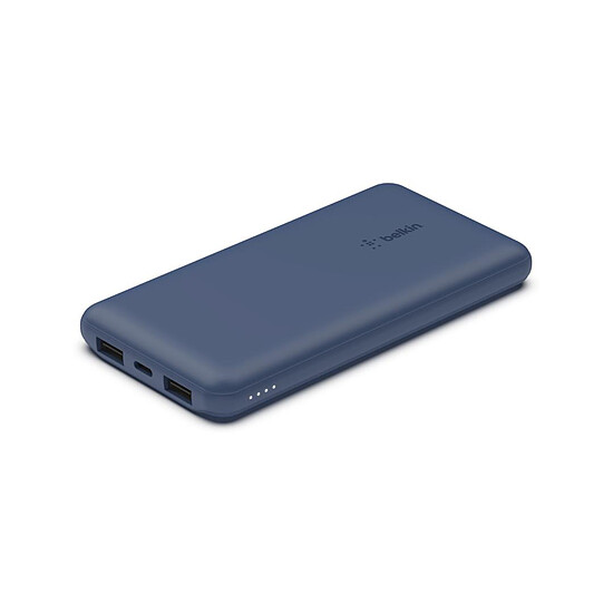 Batterie et powerbank Belkin Powerbank 10 K USB-C et USB-A - Bleu - Autre vue