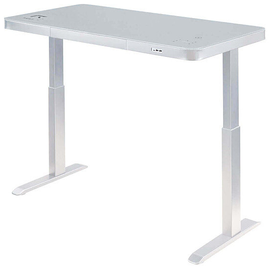 Bureau gamer REKT RGo Touch Desk 140 - Blanc - Autre vue