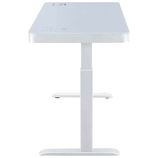 Bureau gamer REKT RGo Touch Desk 140 - Blanc - Autre vue