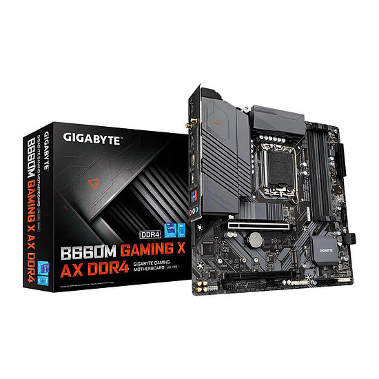 Carte mère Gigabyte B660M GAMING X AX DDR4