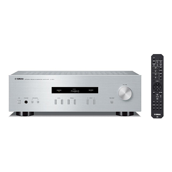 Mini-chaine Yamaha A-S201 Argent + CD-S303 Argent - Autre vue