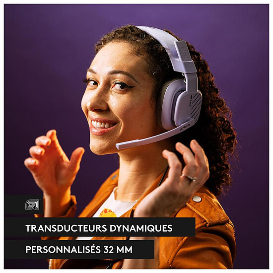 Casque micro Astro A10 (2ème Gen) - Lilas  - Autre vue