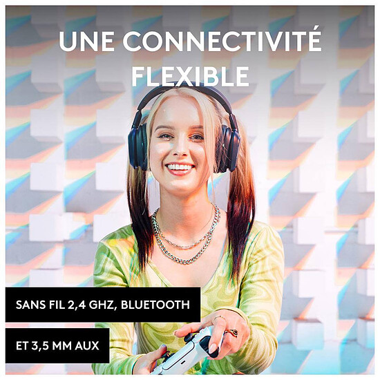 Casque micro Logitech G Astro A30 (PC/PlayStation/Mobiles) - Bleu Marine - Autre vue