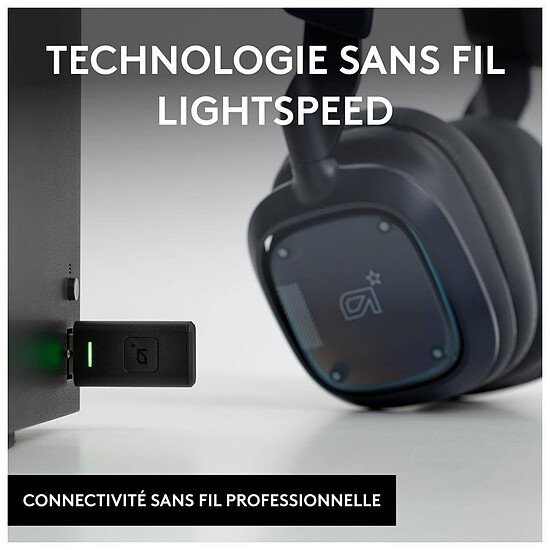 Casque micro Logitech G Astro A30 (PC/PlayStation/Mobiles) - Bleu Marine - Autre vue