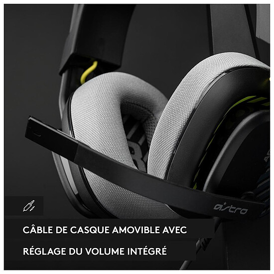 Casque micro Astro A10 PlayStation (2ème Gen) - Noir - Autre vue