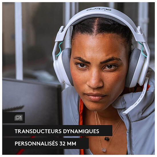 Casque micro Astro A10 Xbox (2ème Gen) - Blanc - Autre vue