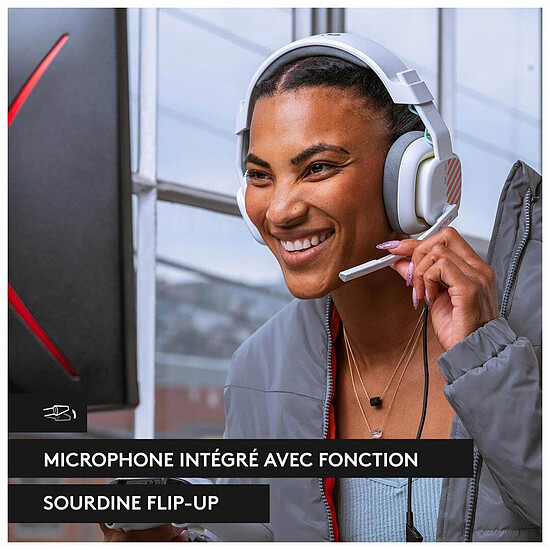 Casque micro Astro A10 Xbox (2ème Gen) - Blanc - Autre vue
