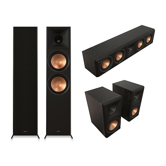 Enceintes HiFi / Home-Cinéma Klipsch Pack HCM RP-8000F II Ebène