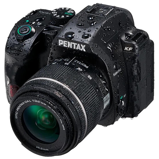 Appareil photo Reflex Pentax KF + 18-55 WR Noir - Autre vue