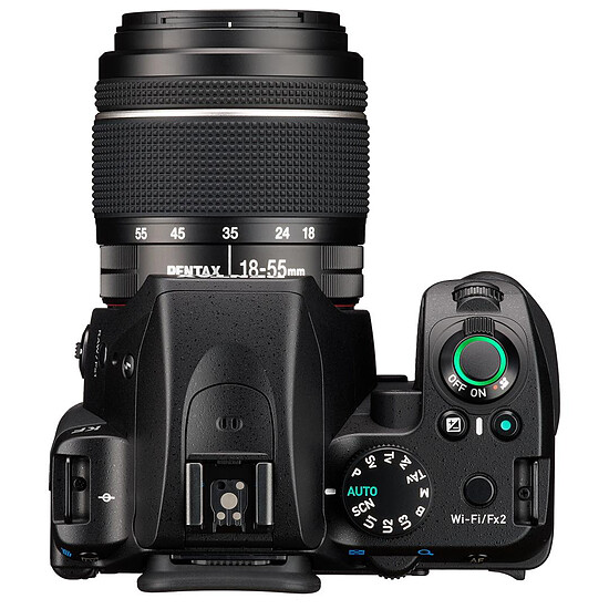 Appareil photo Reflex Pentax KF + 18-55 WR Noir - Autre vue