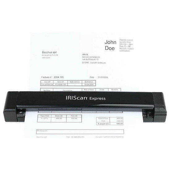 Scanner IRIScan Express 4 - Autre vue