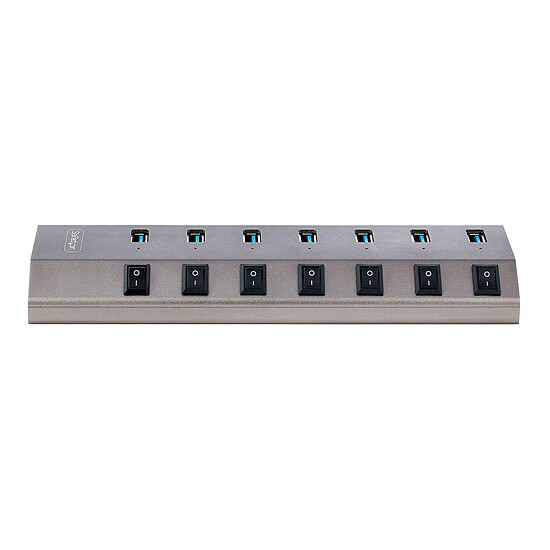 Hub USB StarTech.com Hub USB 3.0, 7 Ports USB 3.0 - Autre vue