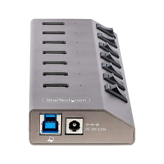 Hub USB StarTech.com Hub USB 3.0, 7 Ports USB 3.0 - Autre vue