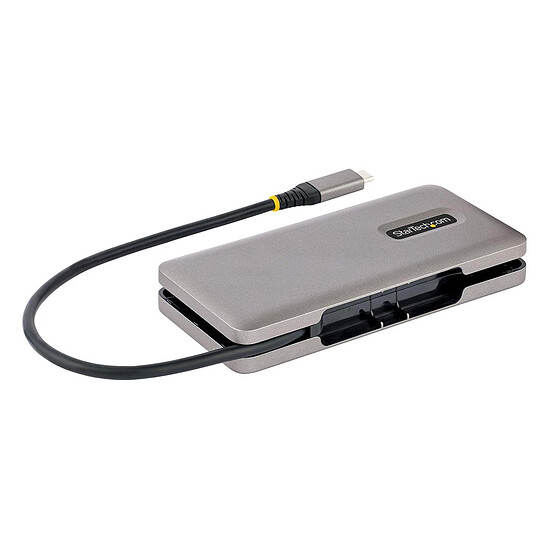 Hub USB StarTech.com Hub USB 3.0 Type-C, 3 Ports USB-C 1 port USB-A - Autre vue