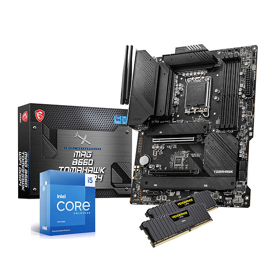 Kit upgrade PC Intel Core i5 13600KF - MSI B660 - RAM 32 Go DDR4