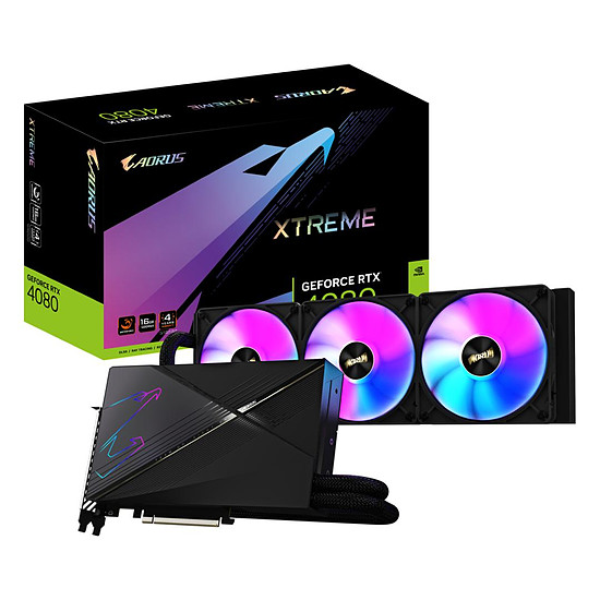 Carte graphique Gigabyte GeForce RTX 4080 XTREME WATERFORCE