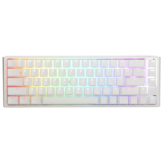 Clavier PC Ducky Channel One 3 SF - White  - Cherry MX Clear