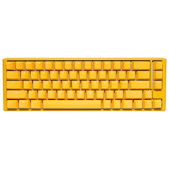 Clavier PC Ducky Channel One 3 SF - Yellow - Cherry MX Brown