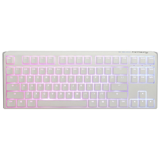 Ducky Channel One 3 TKL - White - Cherry MX Speed Silver - Clavier PC Ducky  Channel sur