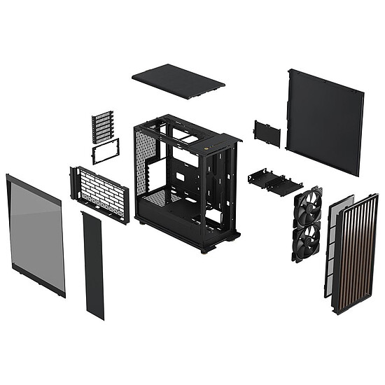 Boîtier PC Fractal Design North TG - Noir - Autre vue