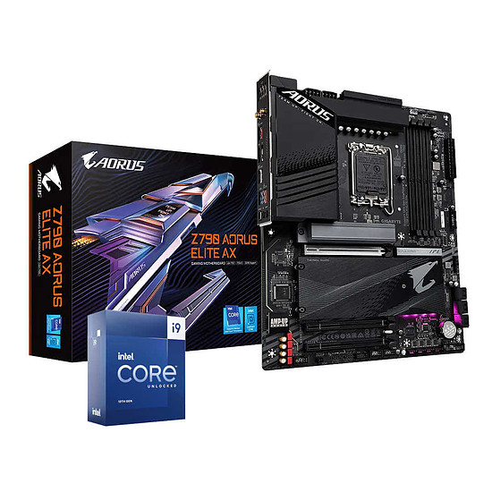 Kit upgrade PC Intel Core i9 13900K - Gigabyte Z790 AORUS ELITE AX 