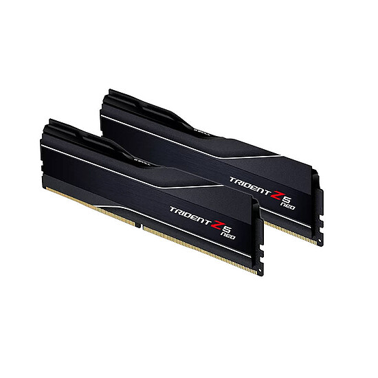 Mémoire RAM G.Skill Trident Z5 Neo Black - 2 x 16 Go (32 Go) - DDR5 6000 MHz - CL30 - Autre vue