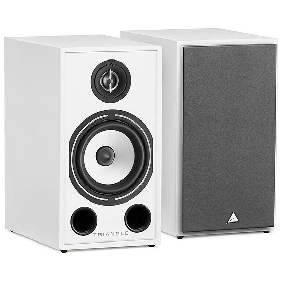 Enceintes HiFi / Home-Cinéma Triangle Borea BR03 (la paire) - Blanc - Autre vue