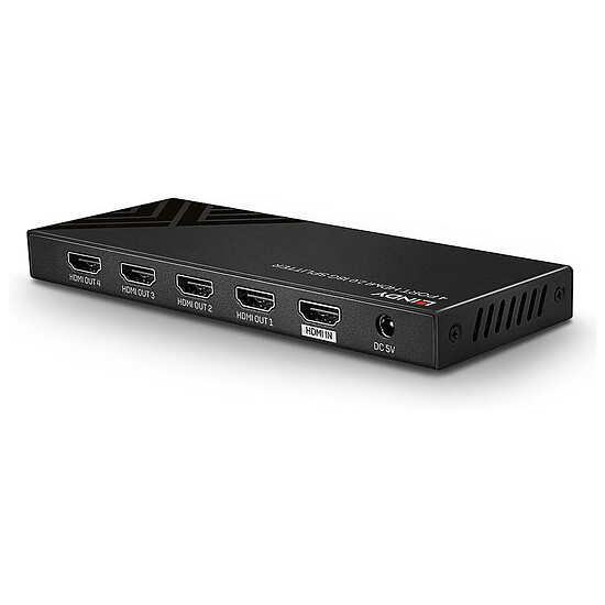 Câble HDMI Lindy HDMI Splitter 4K EDID (4 Sorties) - Autre vue