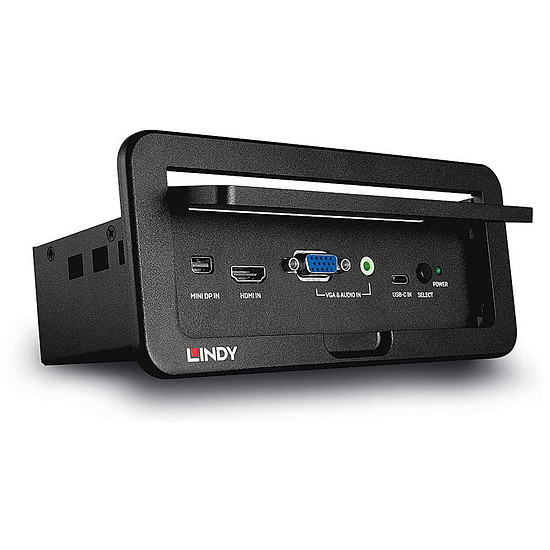 Câble HDMI Lindy Switch Encastrable Multi AV vers HDMI (4 ports) pour salle de conférence