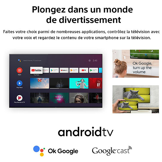 TV Sony KD32W800P1 - TV HD - 80 cm - Autre vue